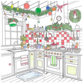Immagine prodotto Topp Libro da colorare Mondo colorato Momenti di Natale