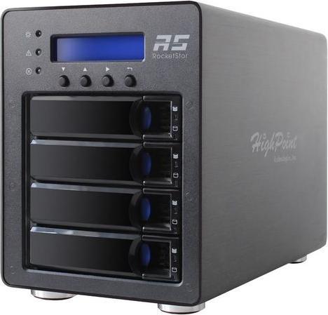 Actual product image HighPoint RAID controller SSD6540M 4-Bay M.2 NVMe RAID