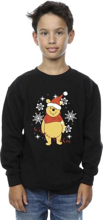Actual product image Disney Boys Winnie The Pooh Winter Wishes Sweatshirt (152, 158)