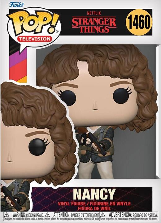 Produktbild Funko Stranger Things POP! TV Vinyl Figur Hunter Nancy with Shotgun 9 cm