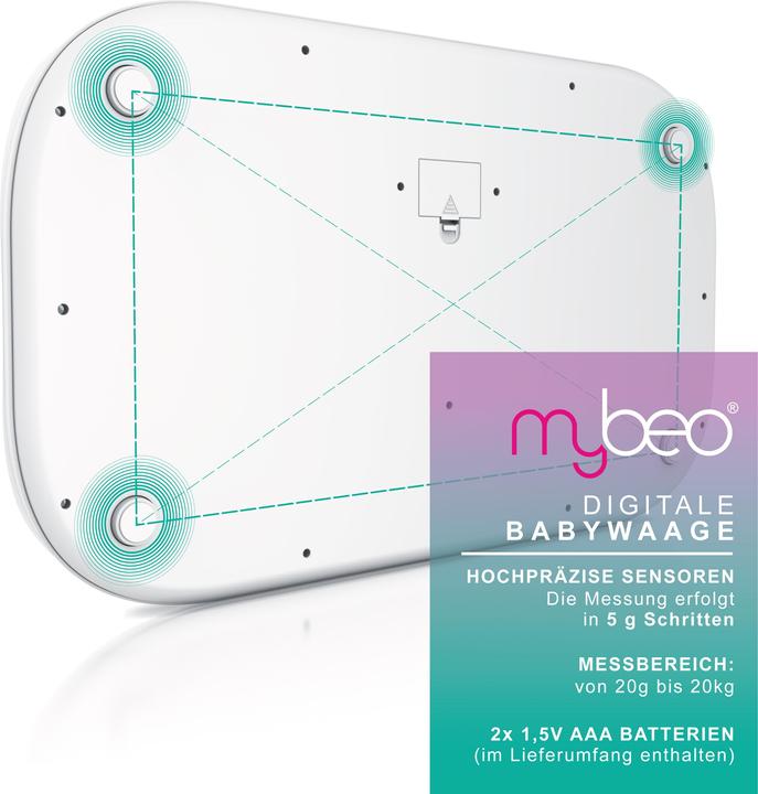 Image du produit Mybeo Pèse-bébé numérique (20 kg)