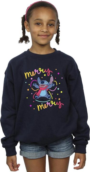 Image du produit Disney - Sweat LILO & STITCH MERRY RAINBOW - Fille (140, 146)