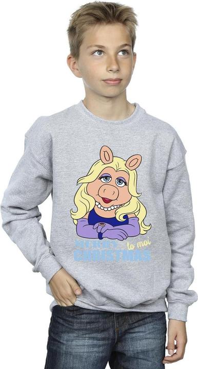 Immagine prodotto Disney Muppets Miss Piggy Queen of Holidays Felpa Ragazzi (128)