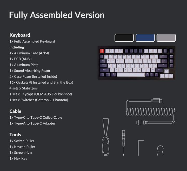 Immagine prodotto Keychron Q1 (US, Cablato)
