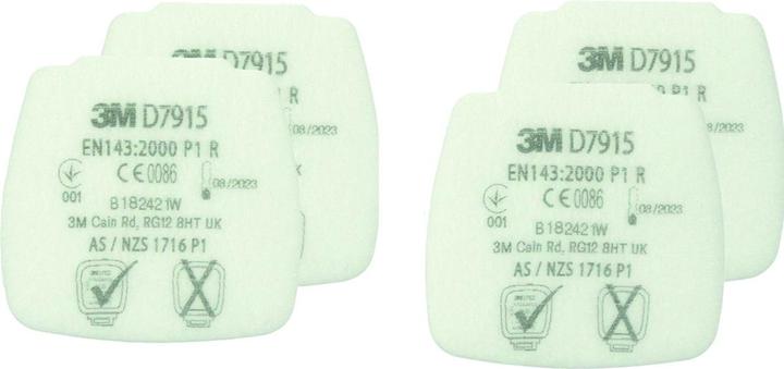 3M Partikel-Einlegefilter Secure Click (Atemschutzmaske Ersatzfilter)