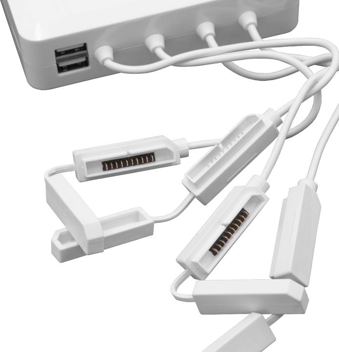 Actual product image AccuCell 6-in-1 charger suitable for DJI Mavic Air drone (DJI Mavic Air)