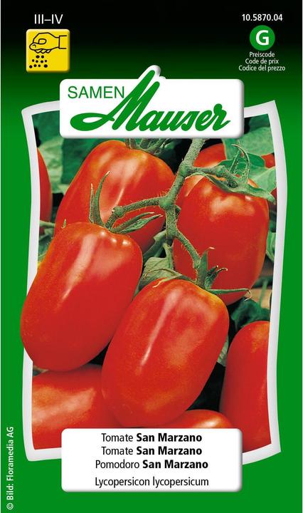 Samen Mauser San Marzano (Graines de légumes)