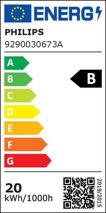 Energie-Label Philips LED Leuchtstoffröhre (G13, 20 W, 3700 lm, 1 x, B)