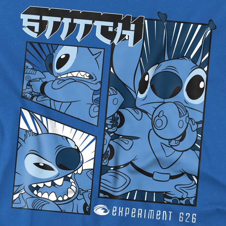 Actual product image Lilo & Stitch Childrens/Kids Stitch Comic Strip T-Shirt (116)
