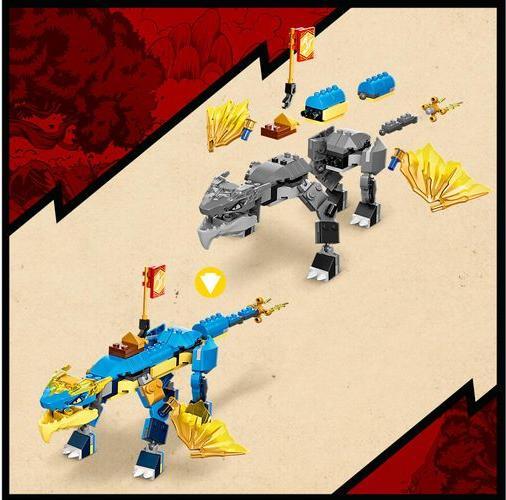 Image du produit LEGO Le dragon du tonnerre EVO de Jay (71760, LEGO Ninjago)
