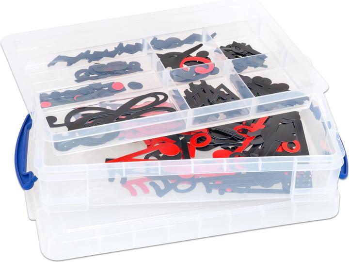 Produktbild Betzold Musik Magnetischer Notensatz schwarz/rot (240 x)
