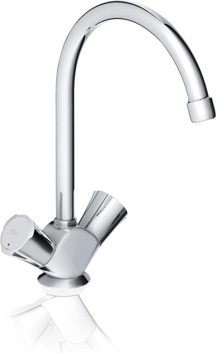 Produktbild Grohe Küchenarmatur mit Zweigriff GROHE Costa chrom glänzend 31831001
