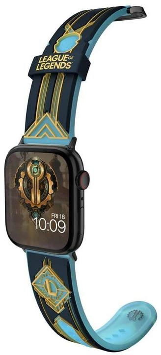 Produktbild Moby Fox League of Legends bracelet pour smartwatch Sculpted 3D Hextech Magic (22 mm, Silikon, Edelstahl)