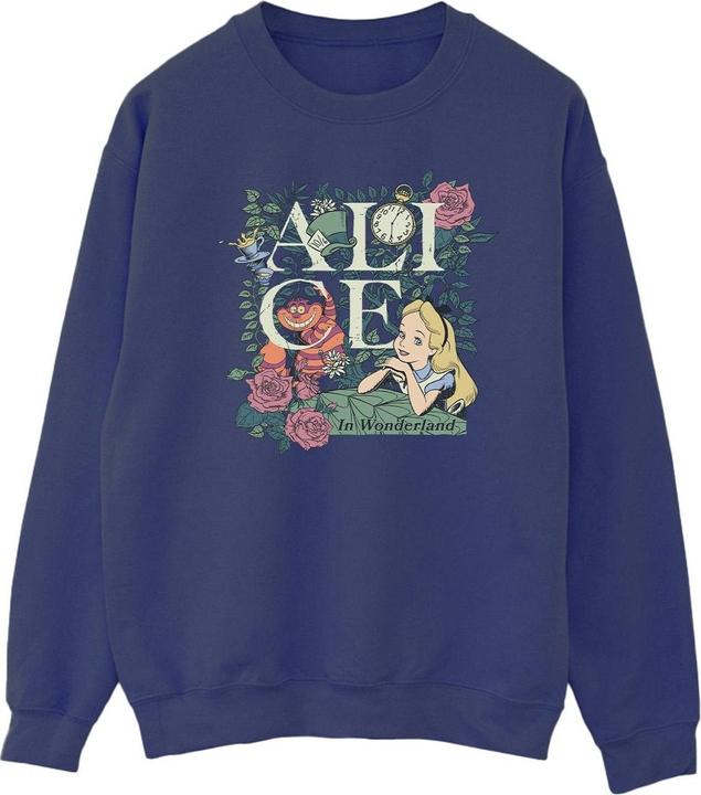Disney Alice In Wonderland Leafy Garden Sweatshirt