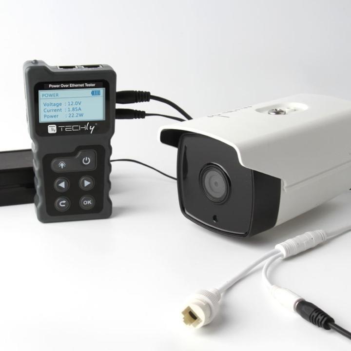 Image du produit Techly Testeur PoE RJ45 professionnel