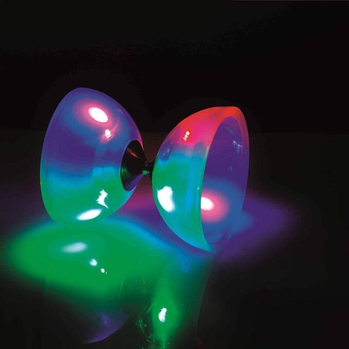 Produktbild Eureka! Diabolo mit LED-Beleuchtung und Aluminium Sticks