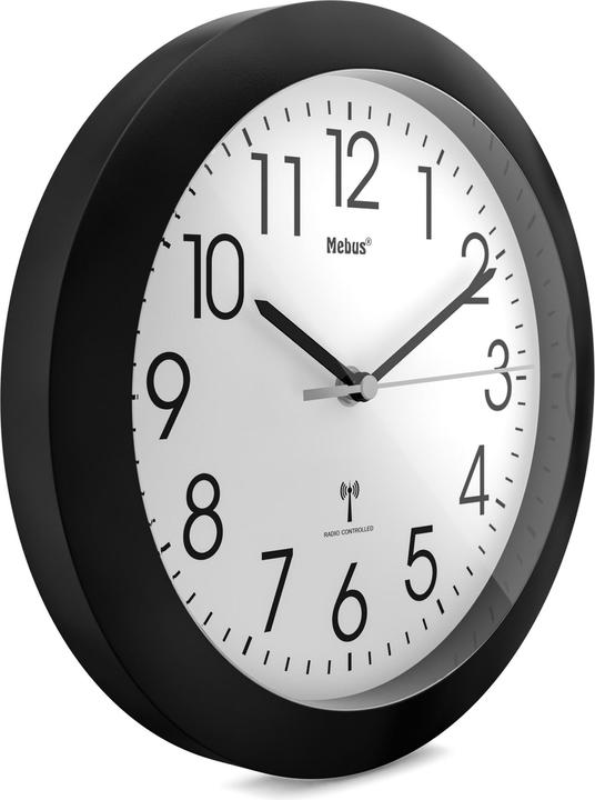 Mebus 52450 Horloge murale radio (25.50 cm)