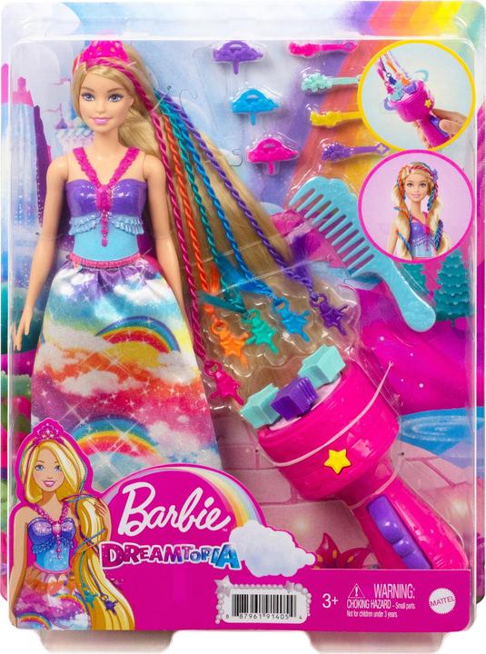 Actual product image Barbie Dreamtopia braided pass princess