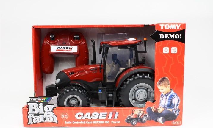 No Name Big Farm Jouet radiocommandé Case IH Maxxum 150, Jouets agricoles pour enfants Jouet tracteur