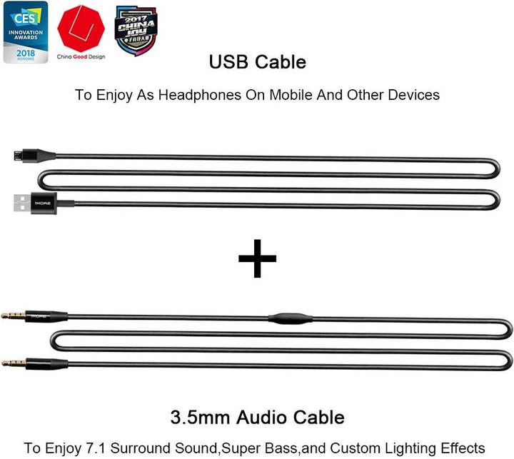 Actual product image 1More H1005 Spearhead VR (Cable)