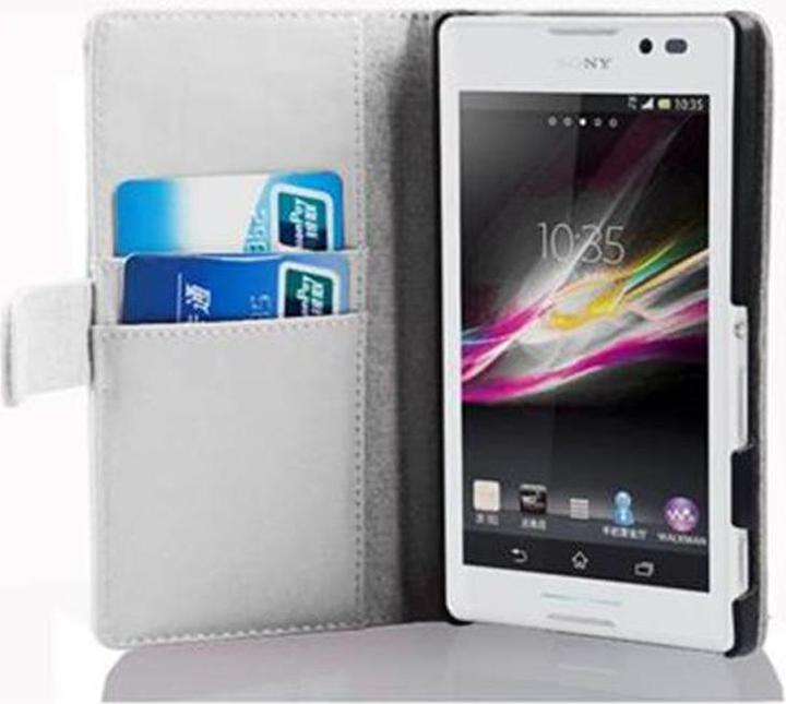 Produktbild Cadorabo Book Glatt Cover (Sony Xperia C)