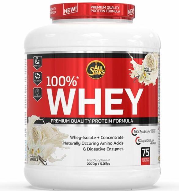 Produktbild All Stars 100% Whey (Salted Caramel, 1 Stk., 2270 g)