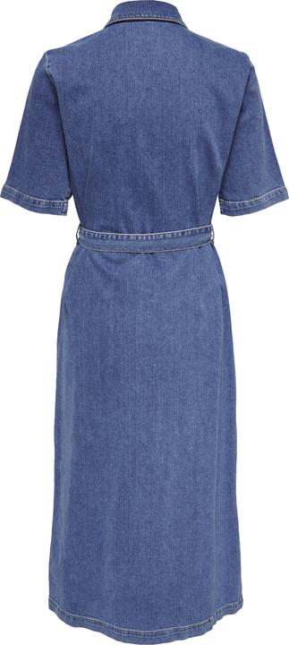 Produktbild Only Locker geschnitten Rundhals Kurzes Kleid Jeanskleid (L)