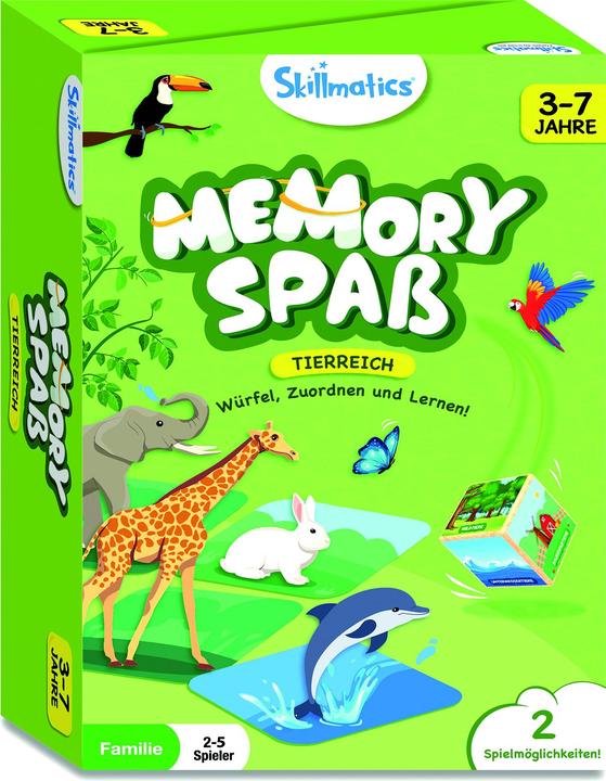 Produktbild Skillmatics Tierreich Memory Spass, d (Deutsch)