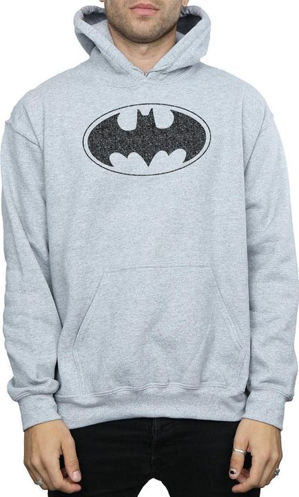 Actual product image Mens Batman One Colour Logo Hoodie (XXL)