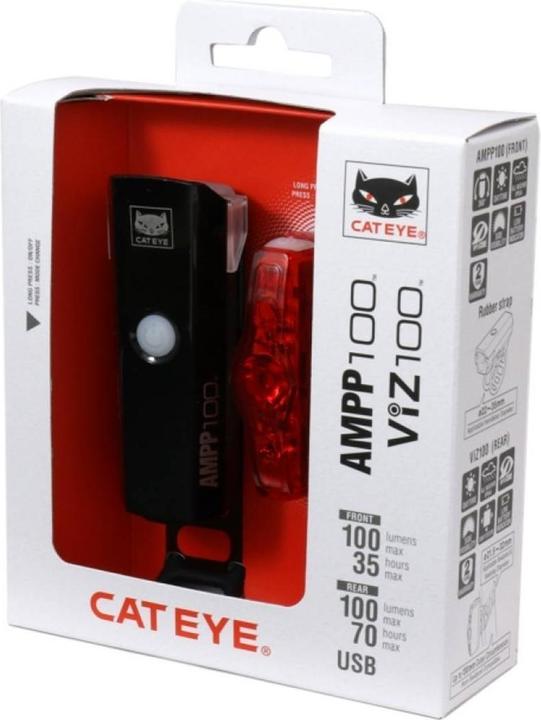 Immagine prodotto CatEye Ampp 100 e Viz 100 (100 lm, 100 lm)
