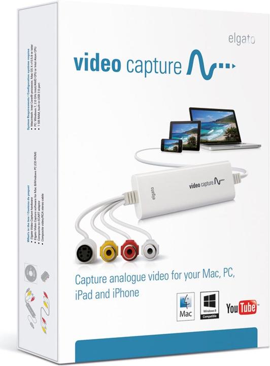 Image du produit Elgato capture vidéo (Windows, iOS, Mac)