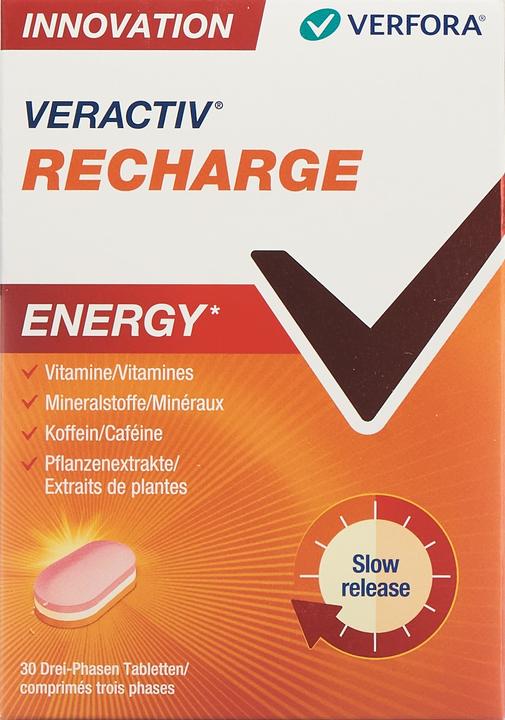 Immagine prodotto Veractiv Ricarica3 Compresse Trifase 30 Capsule (30 Pezzo/i, Pillole, 63 g)