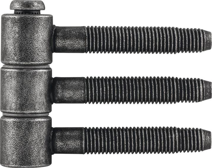 Halcö Steckband 3-teilig ø 16mm,Höhe 51mm,Stahl schwarz
