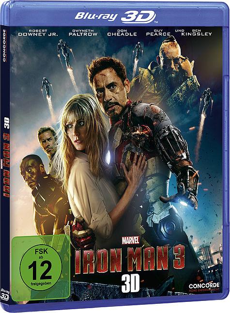 Produktbild Iron Man 3 3D (3D Blu-ray, 2013, Deutsch, Englisch)