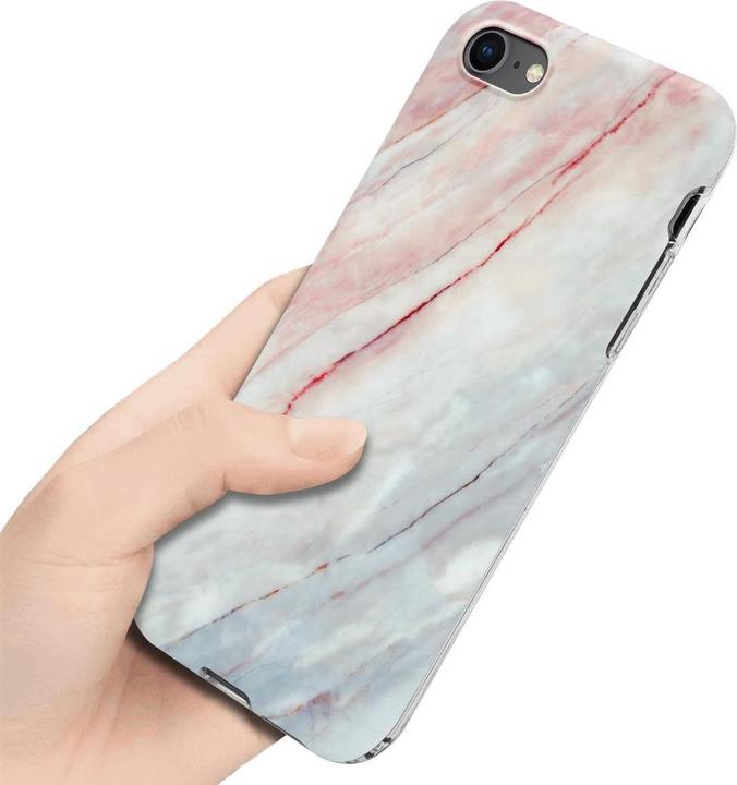 Productafbeelding Cadorabo IMD TPU kleurrijke marmeren hoes (Apple iPhone 7, Apple iPhone SE (2e generatie))