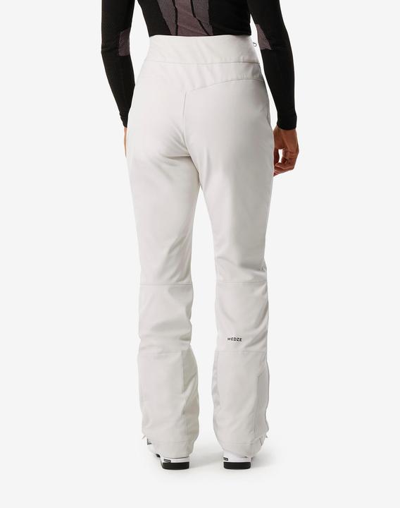 Actual product image Wedze Ladies' ski trousers warm and close-fitting - 500 beige (40)
