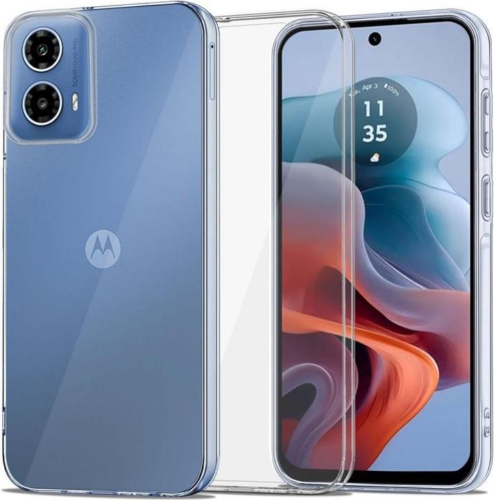 Productafbeelding Tech-Protect FlexAir hoesje voor Motorola Moto G34 5G - transparant (Motorola Moto G34)