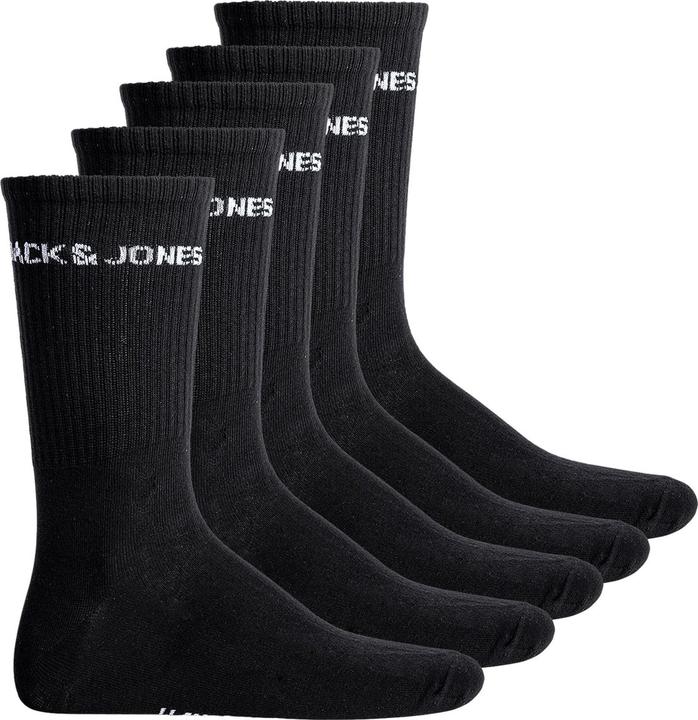 Immagine prodotto Jack & Jones Basic Logo Tennis (Confezione da 5 pezzi, Taglia unica)