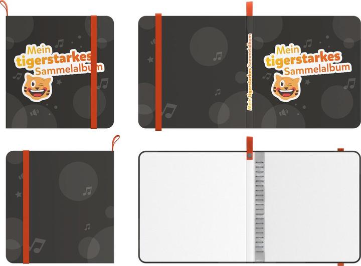 Actual product image Tigermedia scrapbook (German)