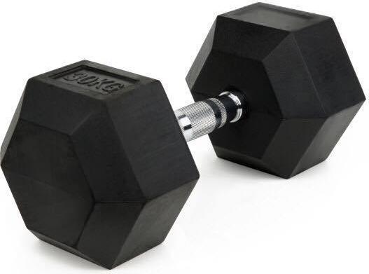 Actual product image Fitcom Hex Dumbbell 12.5 kg (1 x 12.5 kg)