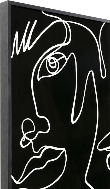 Image du produit Kare Design Tableau encadré Faccia Arte Drawing 150x100cm (150 x 100 cm)