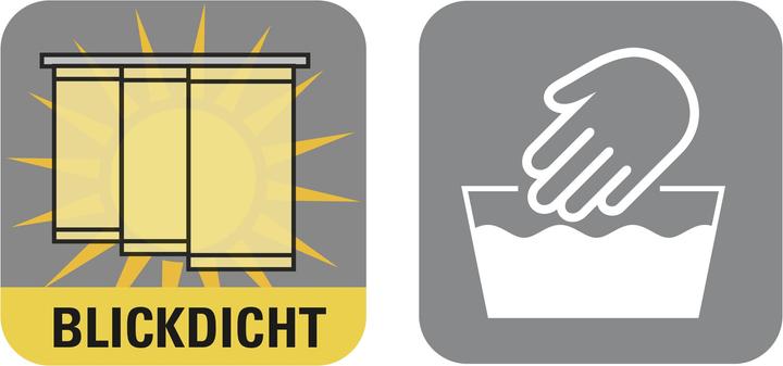 Actual product image Gardinia Flächenvorhang (60 x 245 cm)