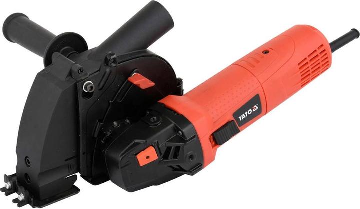 Yato Fraiseuse à maçonner professionnelle, puissante 1700 watts à 10500 tr/min, 2 disques diamantés de
