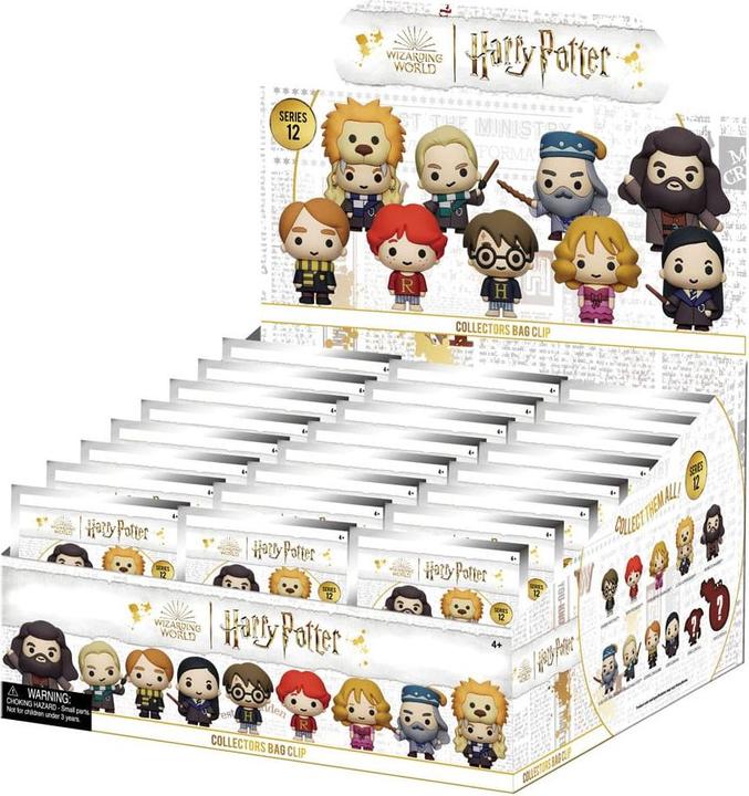 Immagine prodotto Monogram Int. Harry Potter 3D Etichette per borse in PVC Serie 12 Display (24)