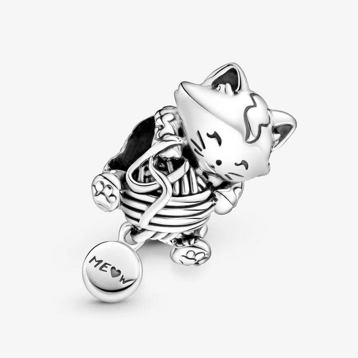 Produktbild Pandora Kätzchen & Garnkugel (Silber 925)