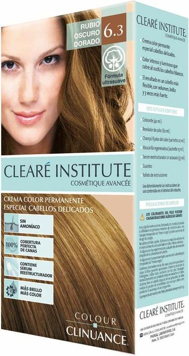 Immagine prodotto Clearé Institute Cleare Institute Coloracion 6 3 Rubio Oscuro Dorado Cabellos Delicados (6,3 Biondo scuro dorato)