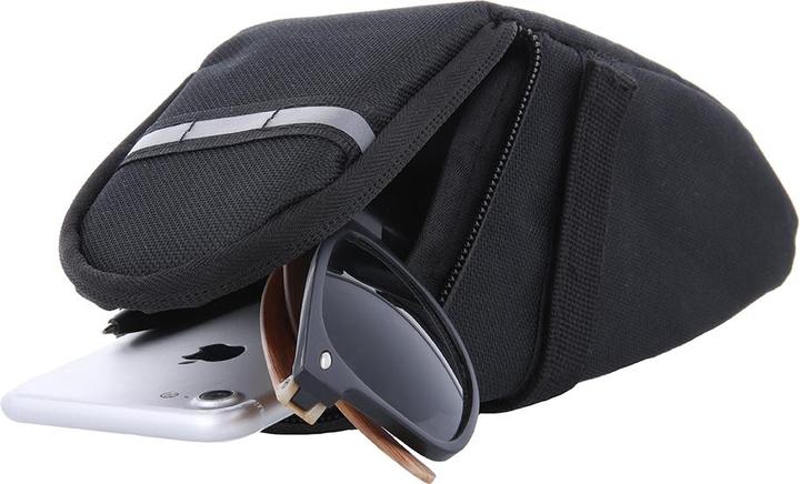 Actual product image Forever Bike saddle bag SB-100 Outdoor black (Saddle bag)