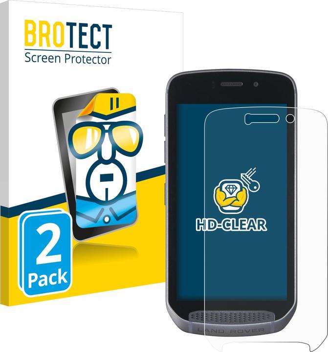 Actual product image BROTECT Screen Protector Clear (2 Piece, Hammer Explorer)