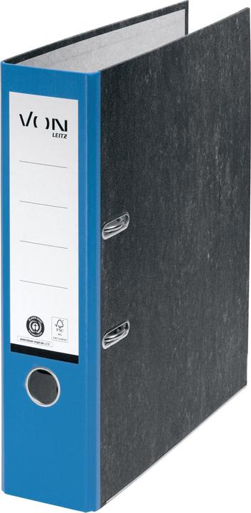 Image du produit von Hallers Classeur 8 cm, bleu (A4, 80 mm, 1 pièce(s))