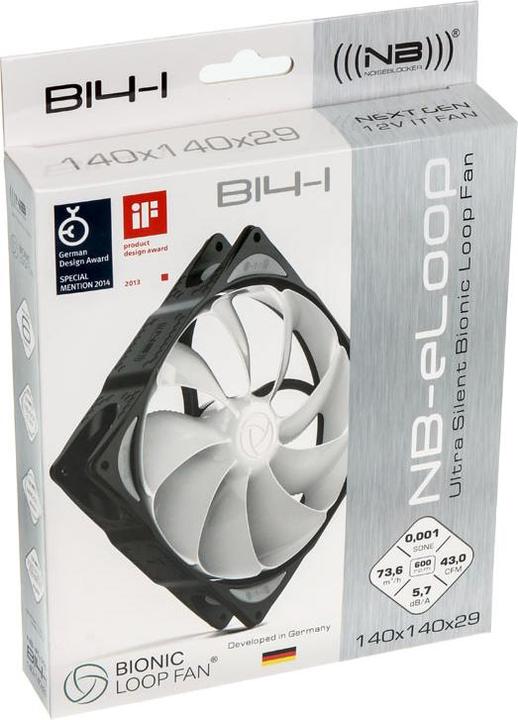 Actual product image Noiseblocker NB-eLoop B14-1 (140 mm, 1 x)